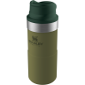 Термокружка Stanley Classic One Hand 2,0, 0,35 л, оливковая, 10-06440-018
